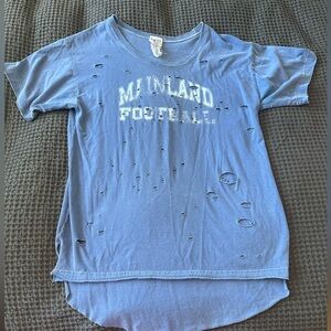 Free People distressed graphic t-shirt